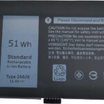 Dell G3 3590 3500 G5 5500 5505 Inspiron 5490 Series 11.4V 51Wh battery-M4GWP/PN1VN