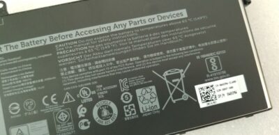Dell Original 3 Cell 11.4V 51WHr Laptop Battery for Latitude 5400 Precision 3540
