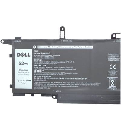 Dell Original 4 Cell 7.6V 52WHr Laptop Battery for Latitude 9410 Series 7146W 