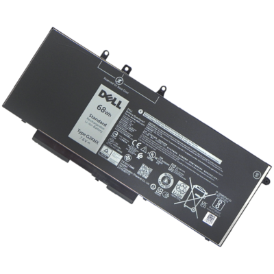 Dell Original 4 Cell 7.6V 68WHr Laptop Battery for Precision 15 3520, 3530 MT31P 