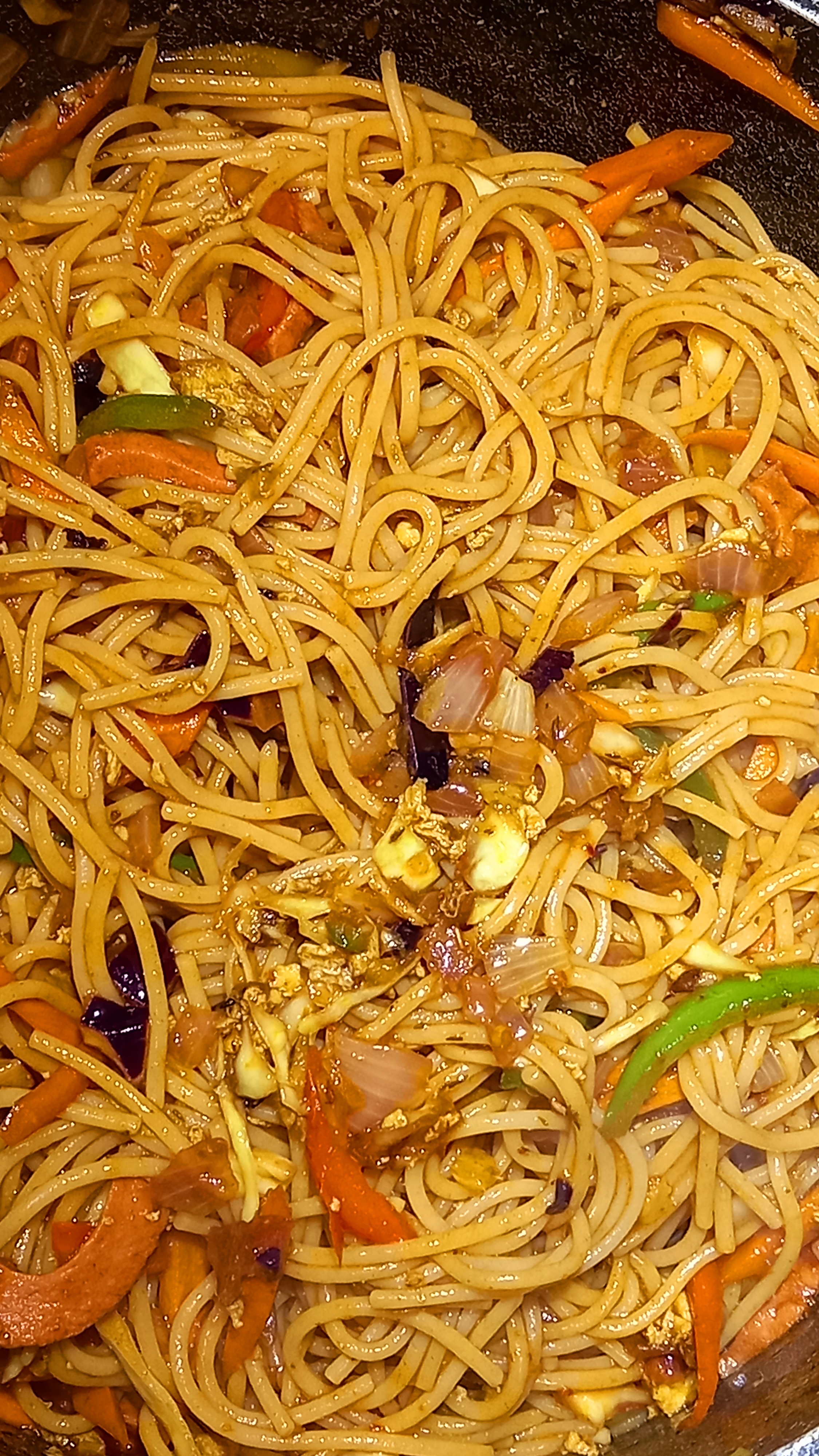 Stir Fry Spaghetti