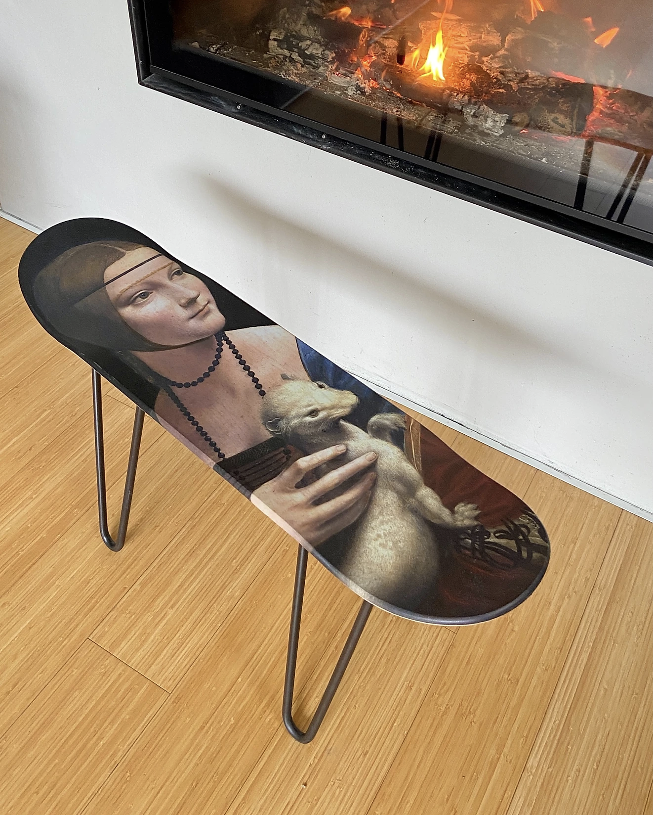 BANC DAME À L'HERMINE