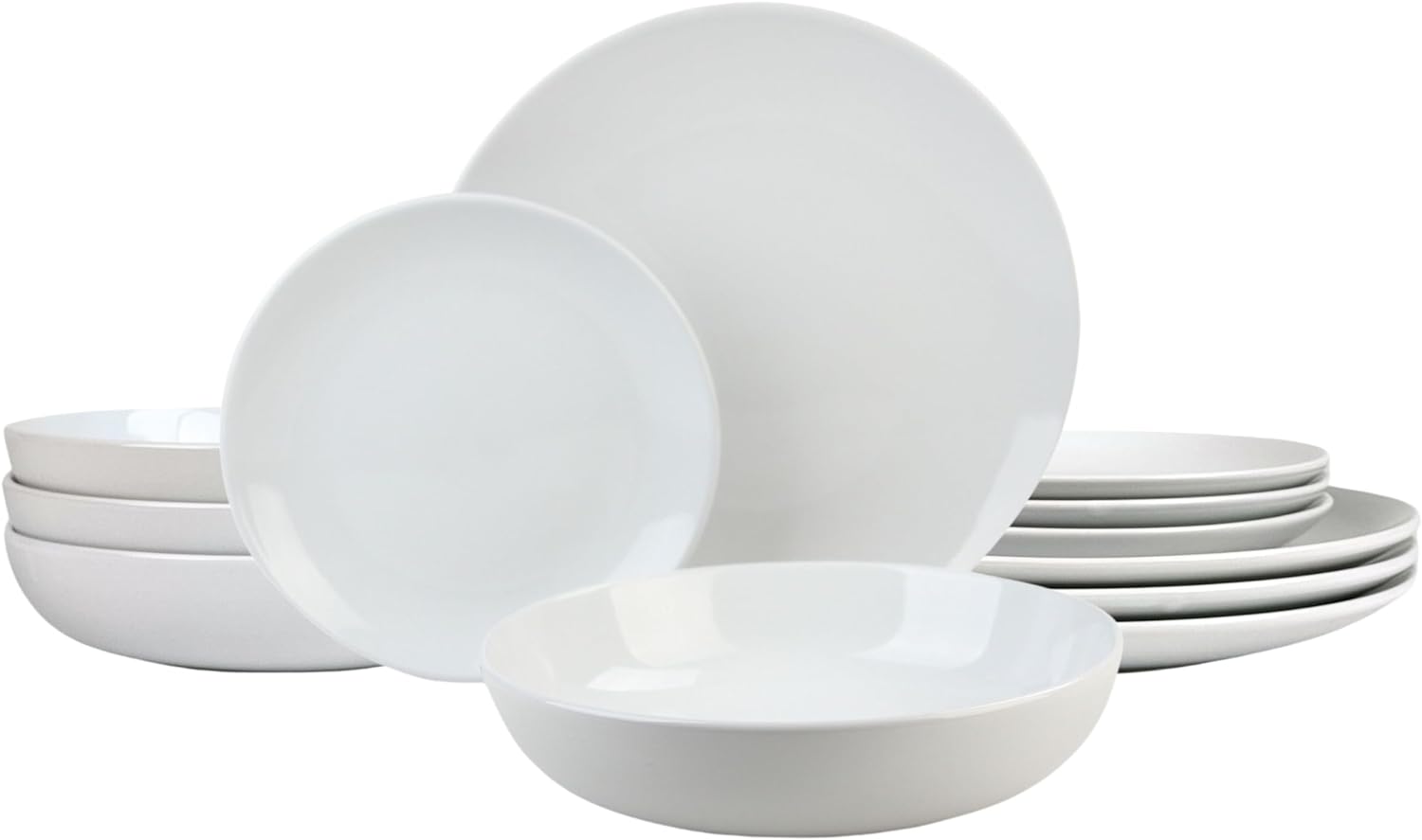 12-piece porcelain cup set, serving 4 people