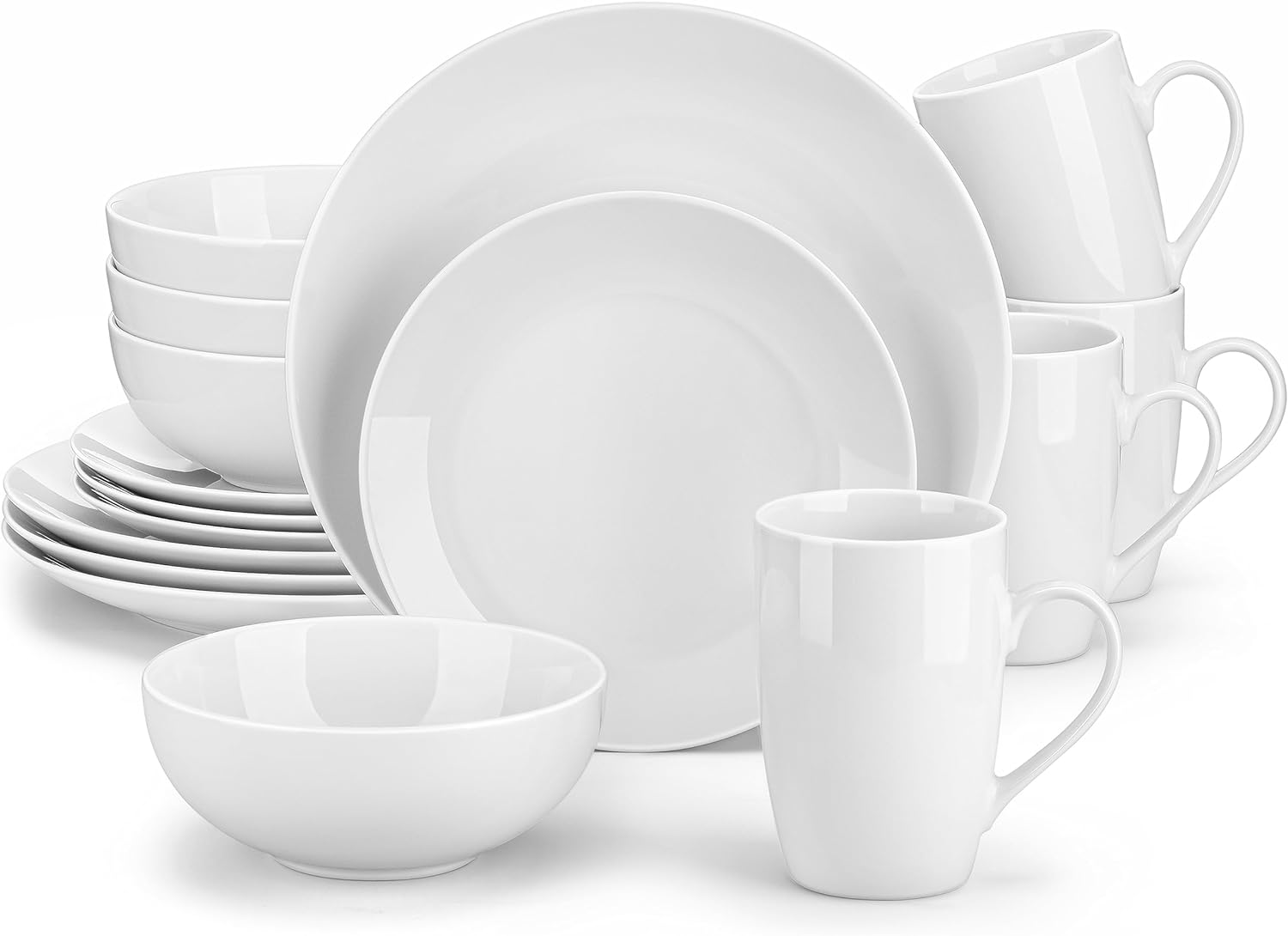 16-piece porcelain cup set, serving 4 people