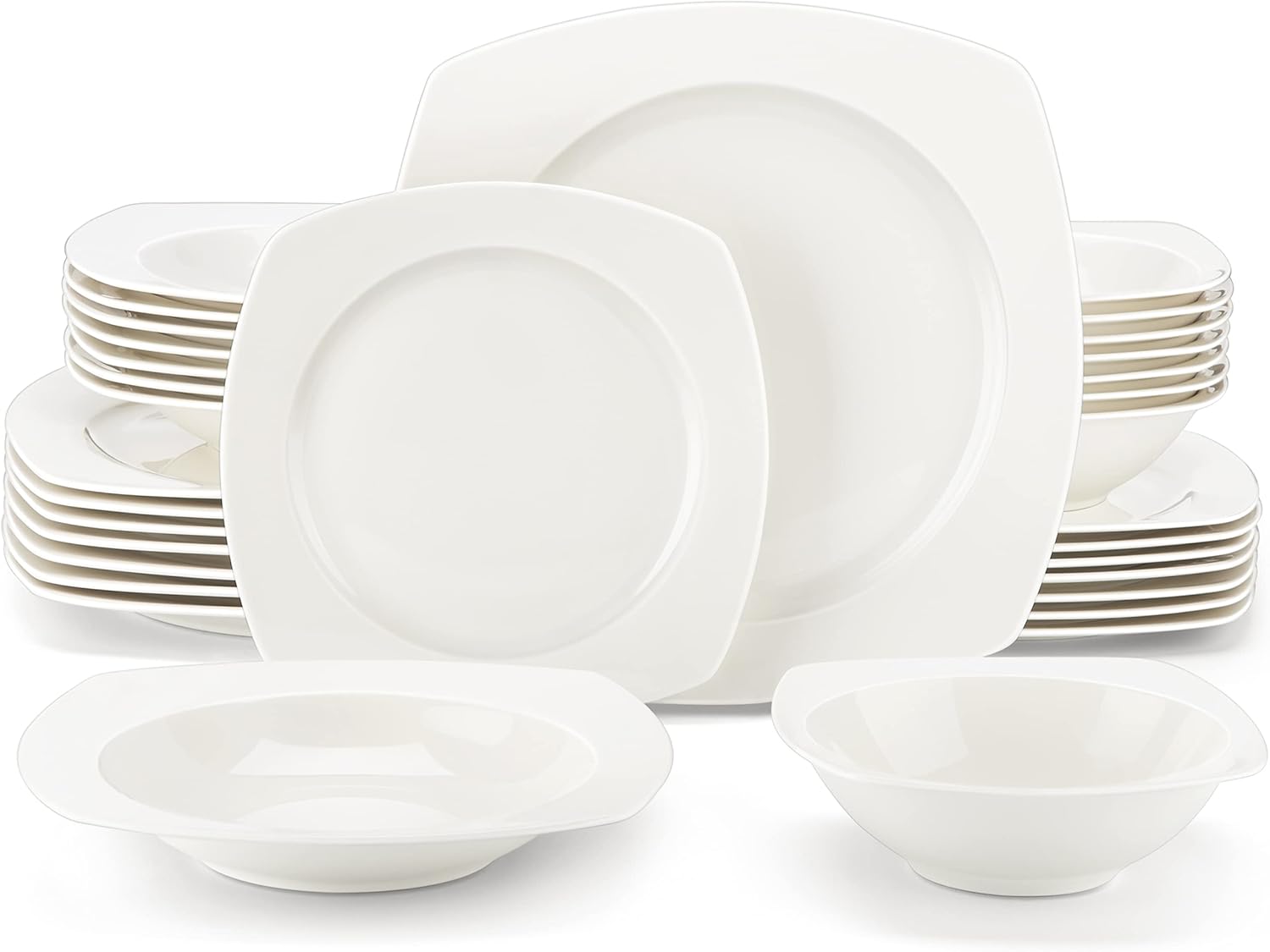 Chip porcelain set, 48 pieces, serves 12 people