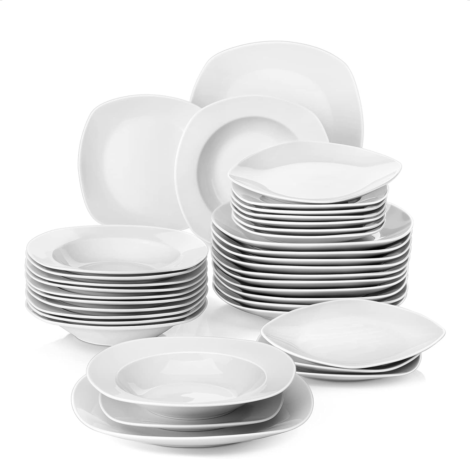 Chip porcelain set, 36 pieces, serves 12 people