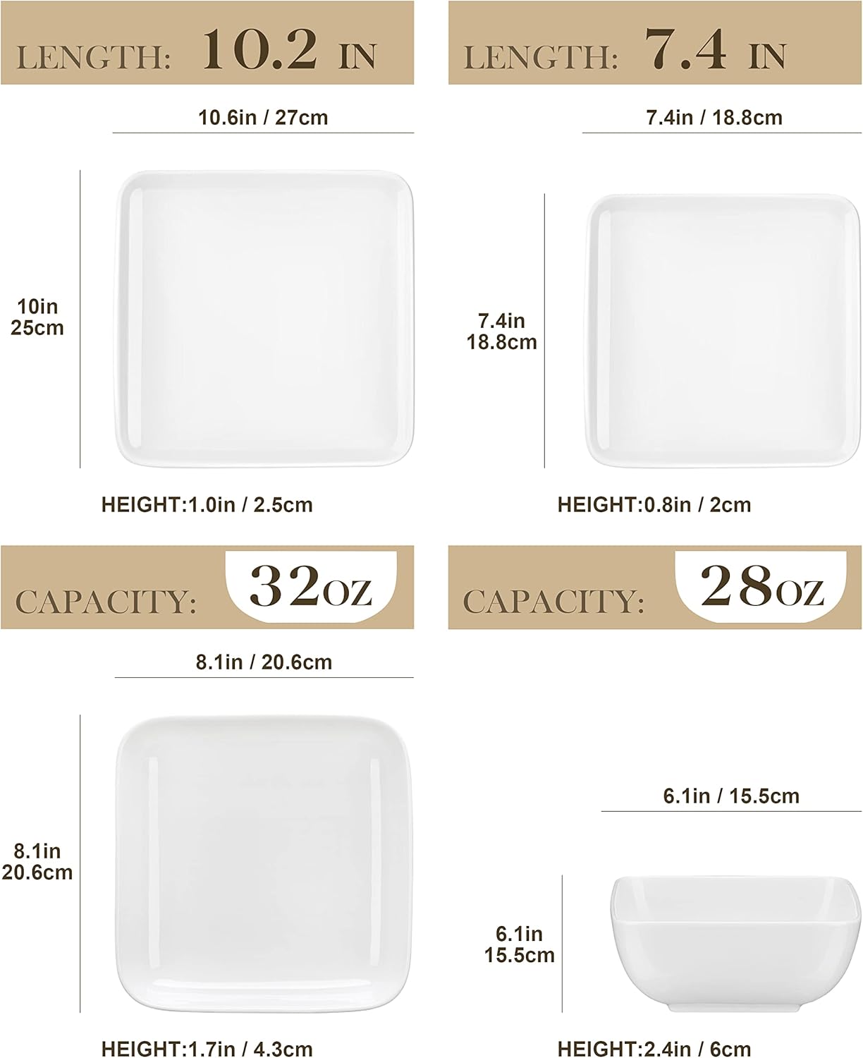 Asia set 24 pieces, service for 6 people