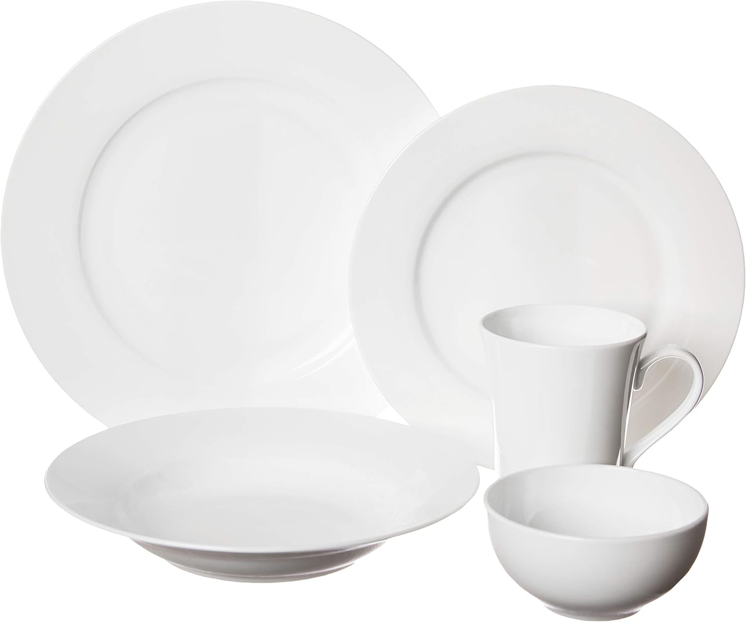 Reem porcelain set 40 pieces, serves 8 people