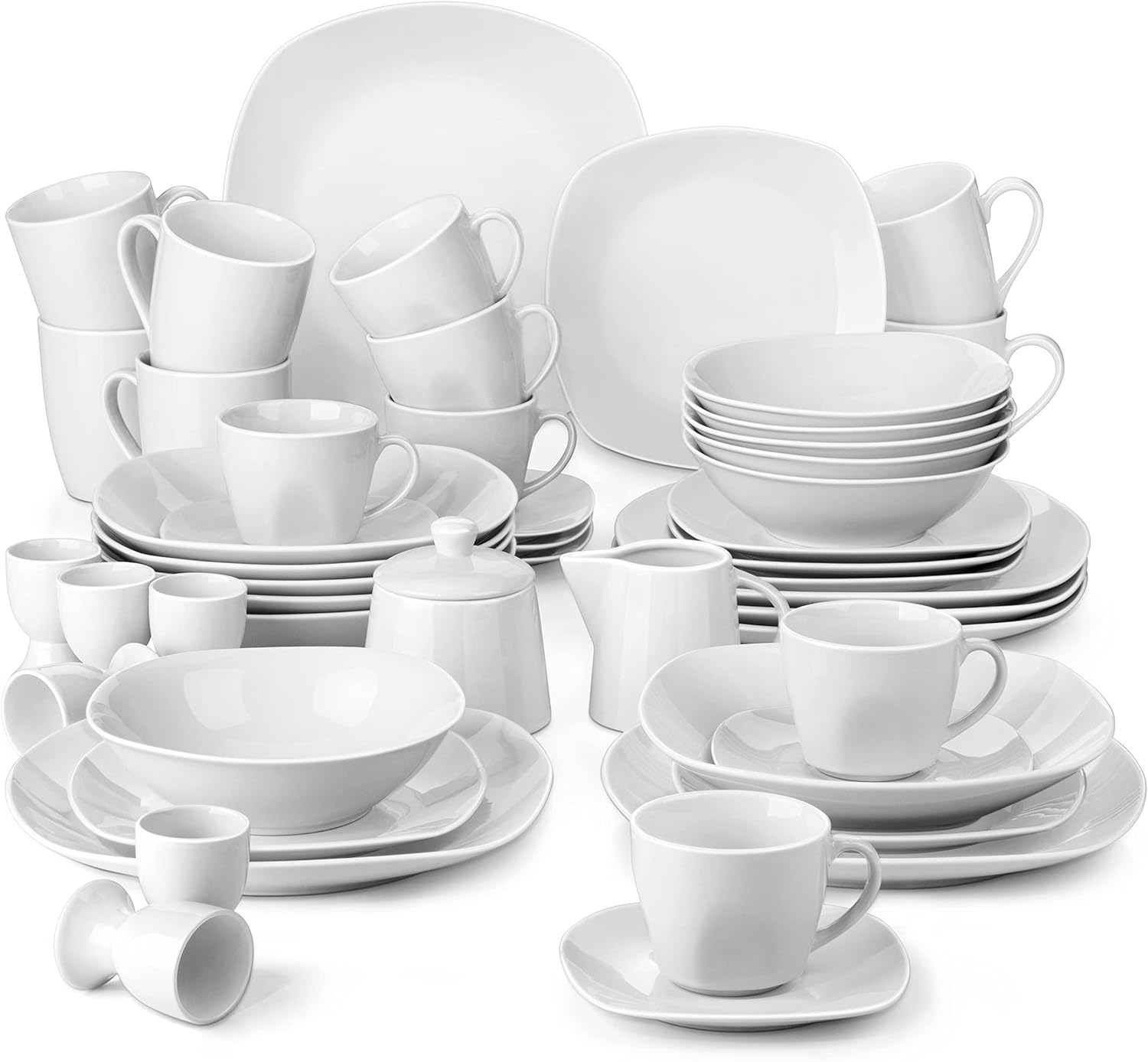 Damla porcelain set, 50 pieces, serves 6 people