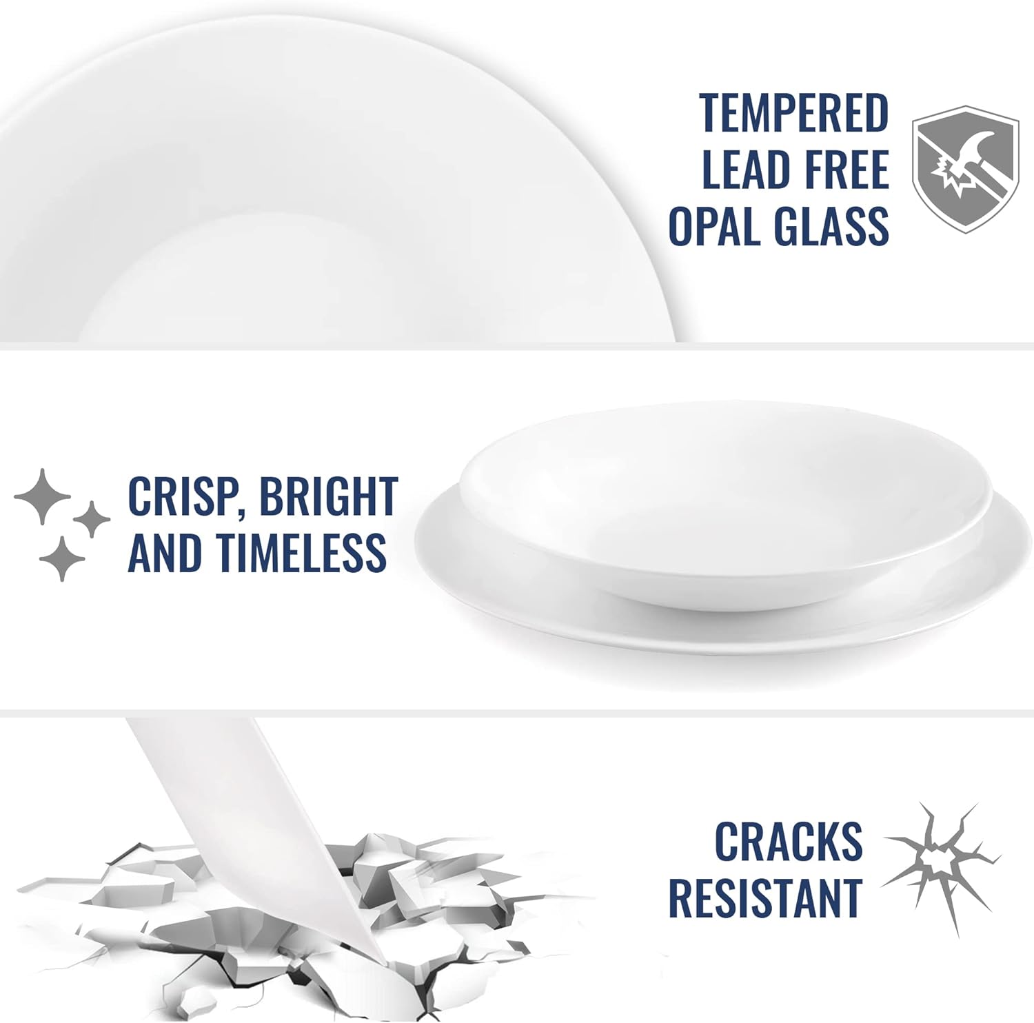 طقم بورسلين كوب عدد 18 قطعة خدمة 6 اشخاص 