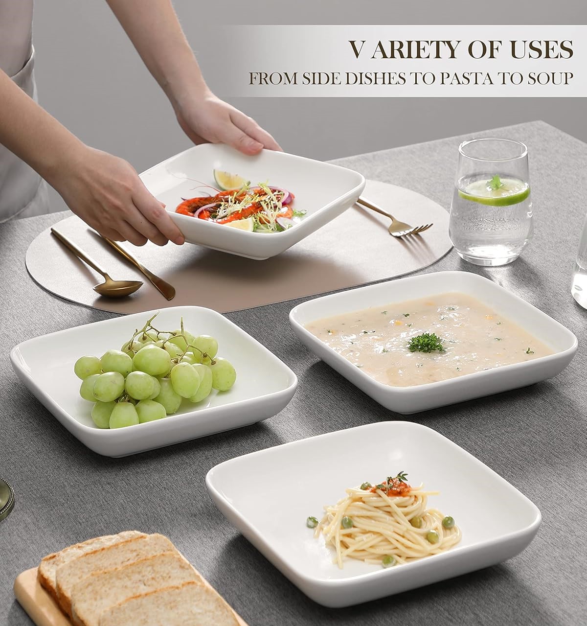 Asia Plate 4 Pieces 21cm