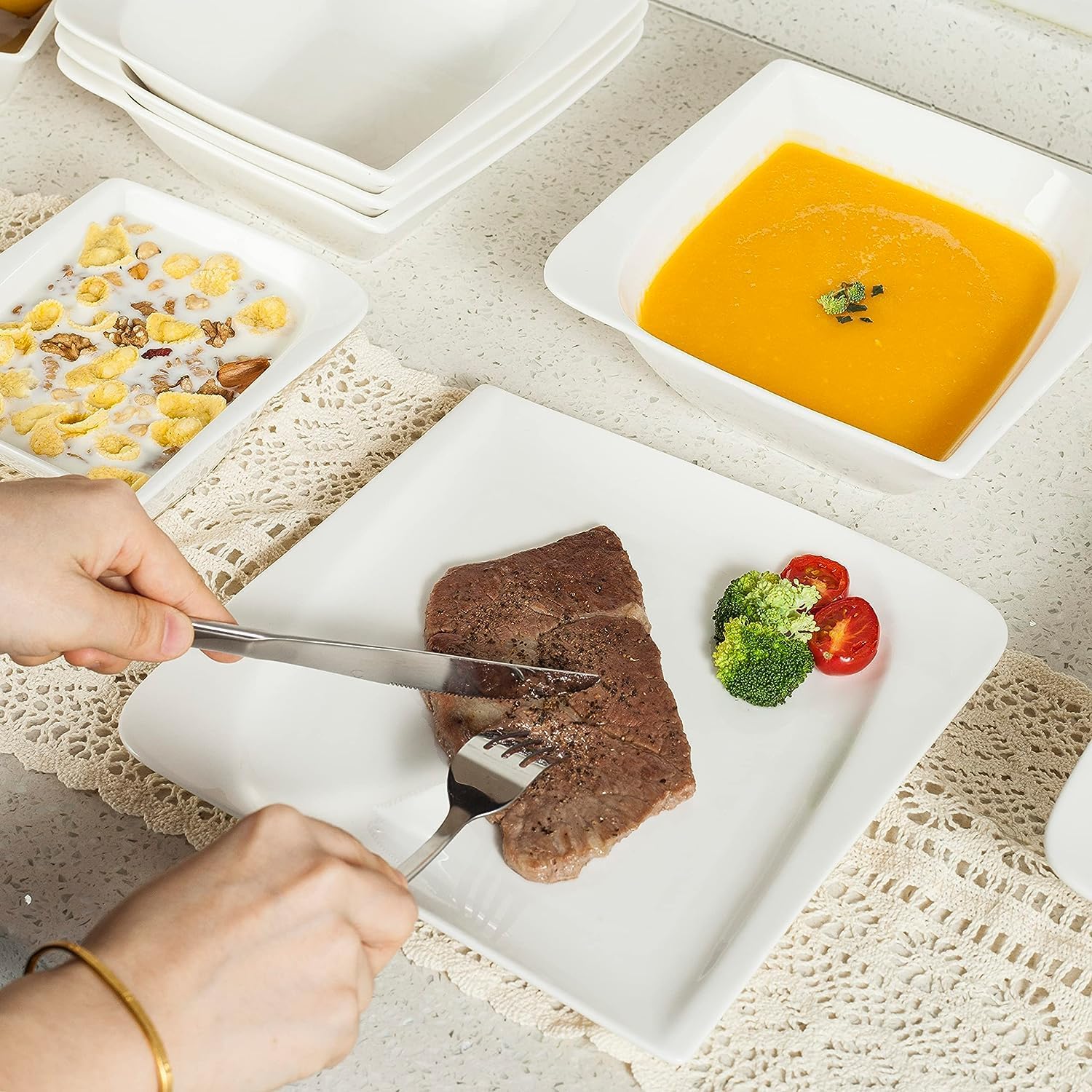 Large Dinner Plate 6 Pieces