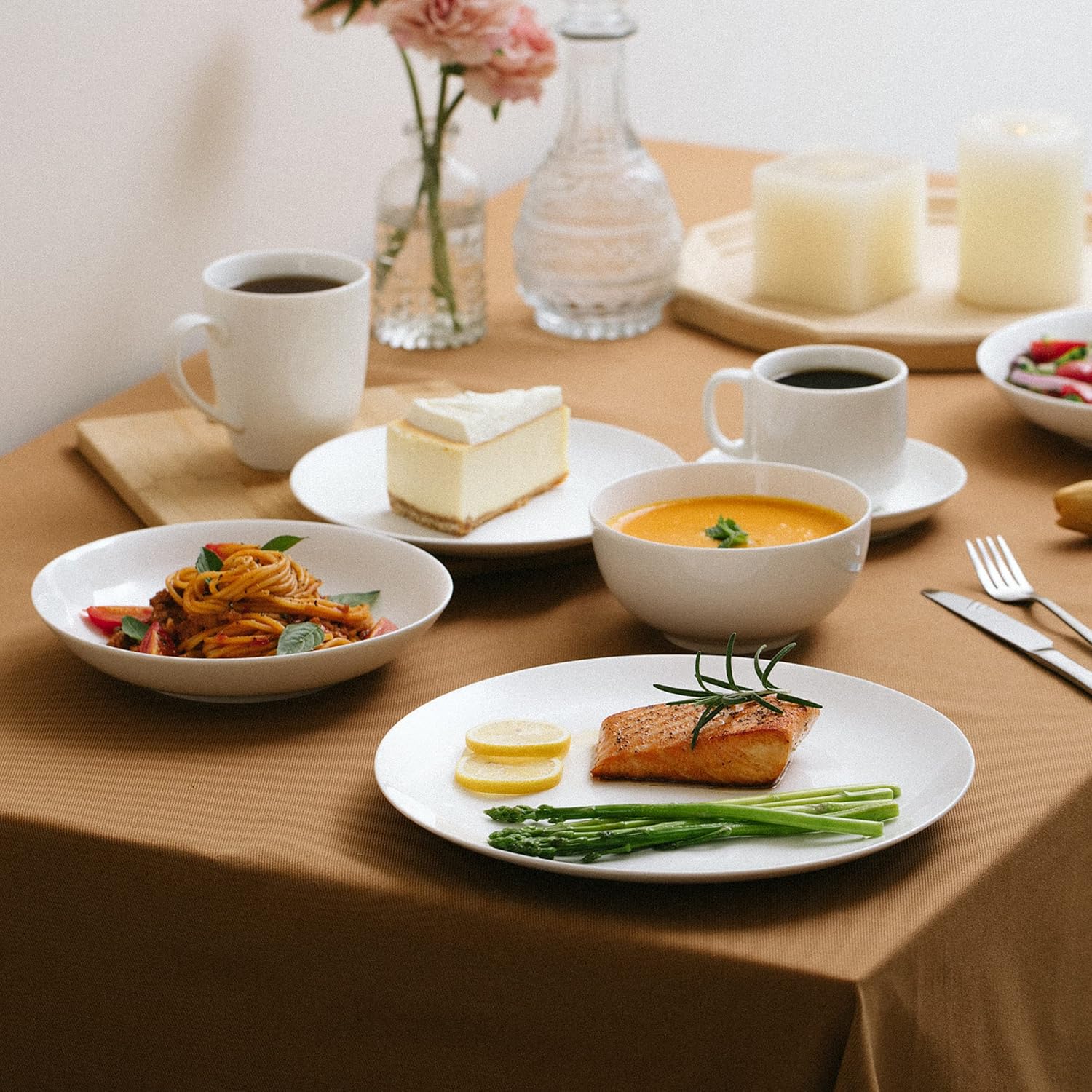 طبق كوب كبير 12 قطع 25سم