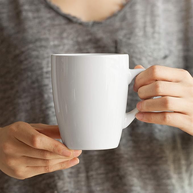 Coffee Mug Set with Handle, 6 Pieces