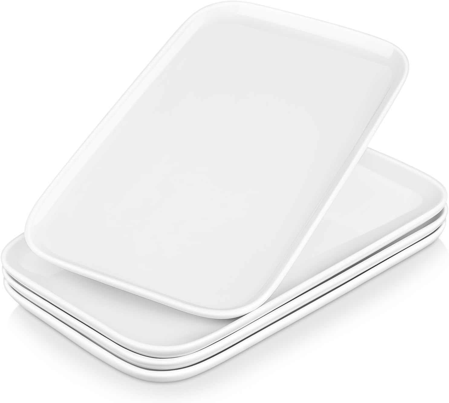 Set of 4 rectangular trays, 30 cm, Crebcho