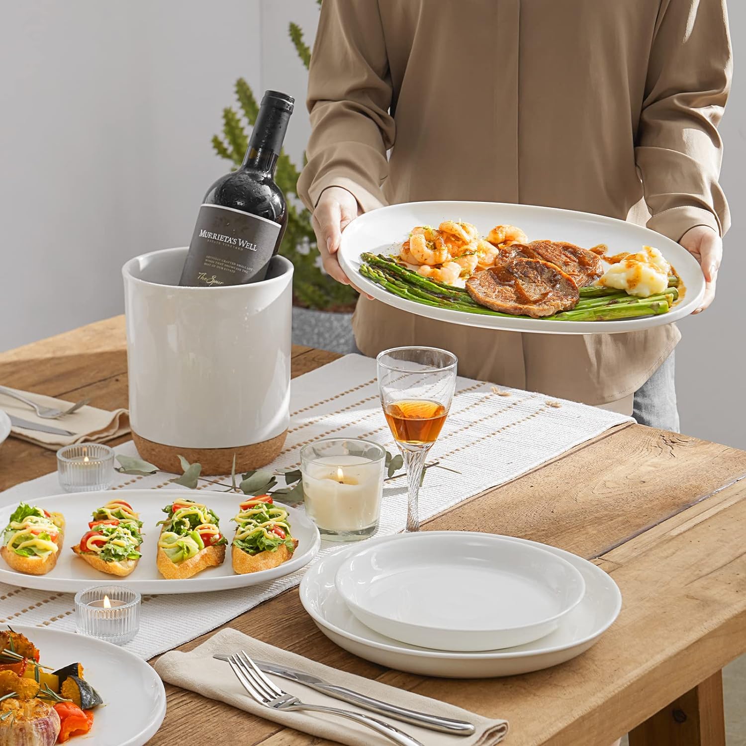 Ellipse 3 Piece Tray Set
