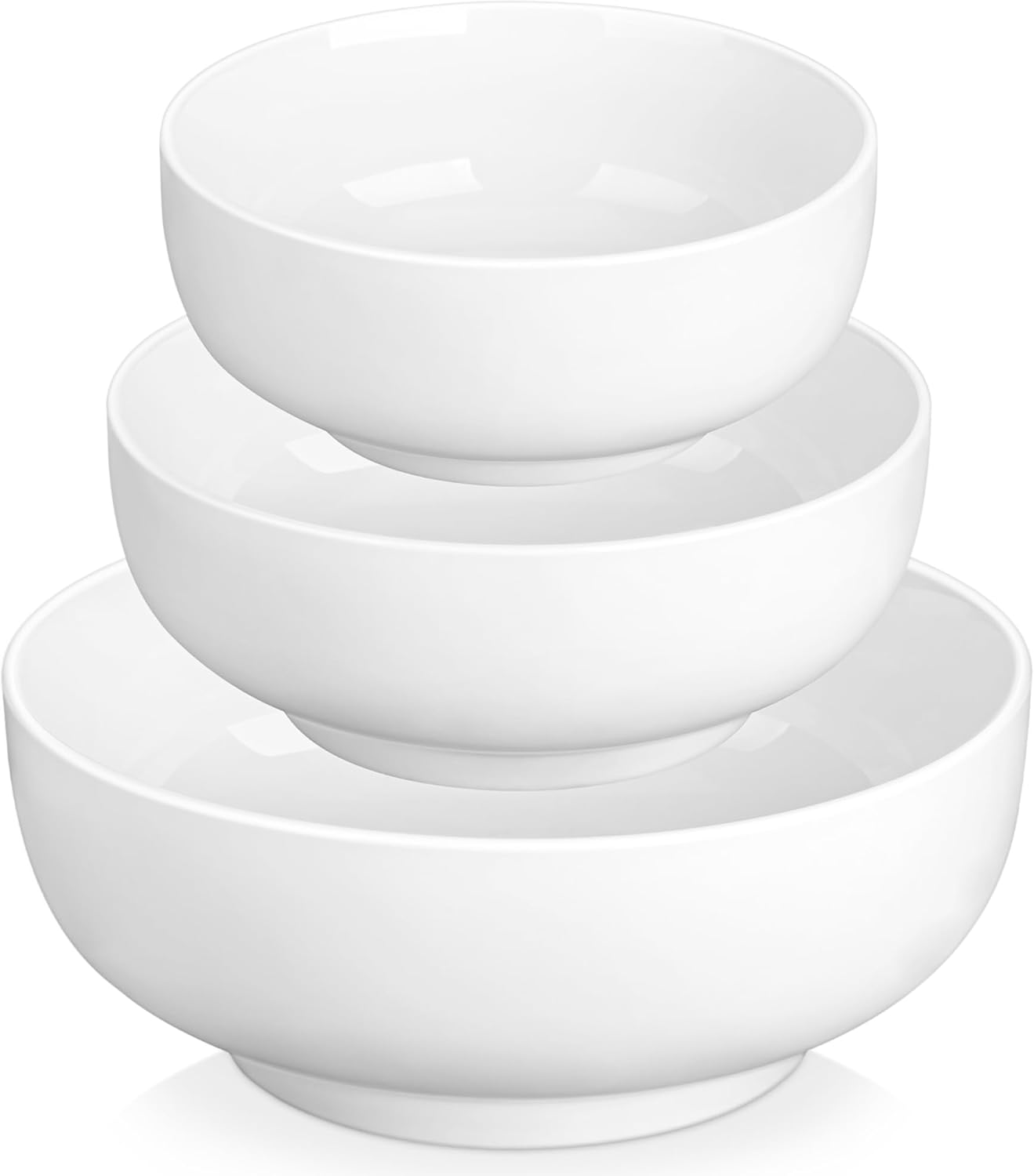 3-piece porcelain bowl set