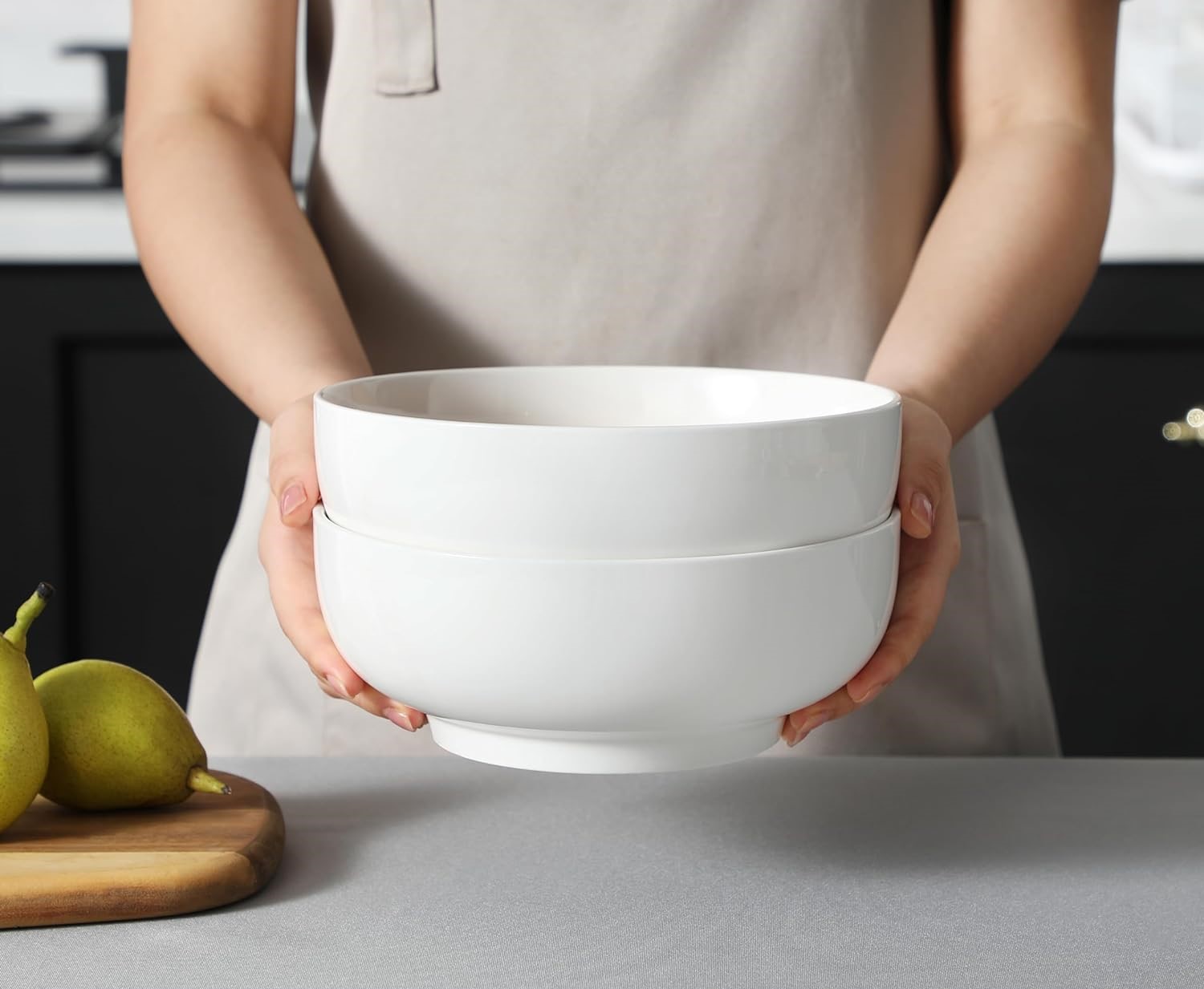 2 Italian bowls 21 cm