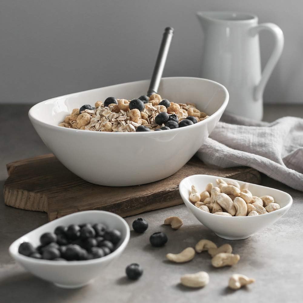 4 large boat bowls