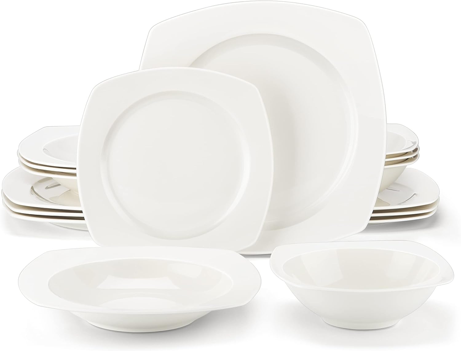 Chip porcelain set, 24 pieces, serves 6 people