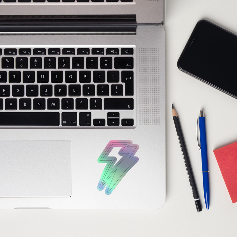 Energy Holographic sticker