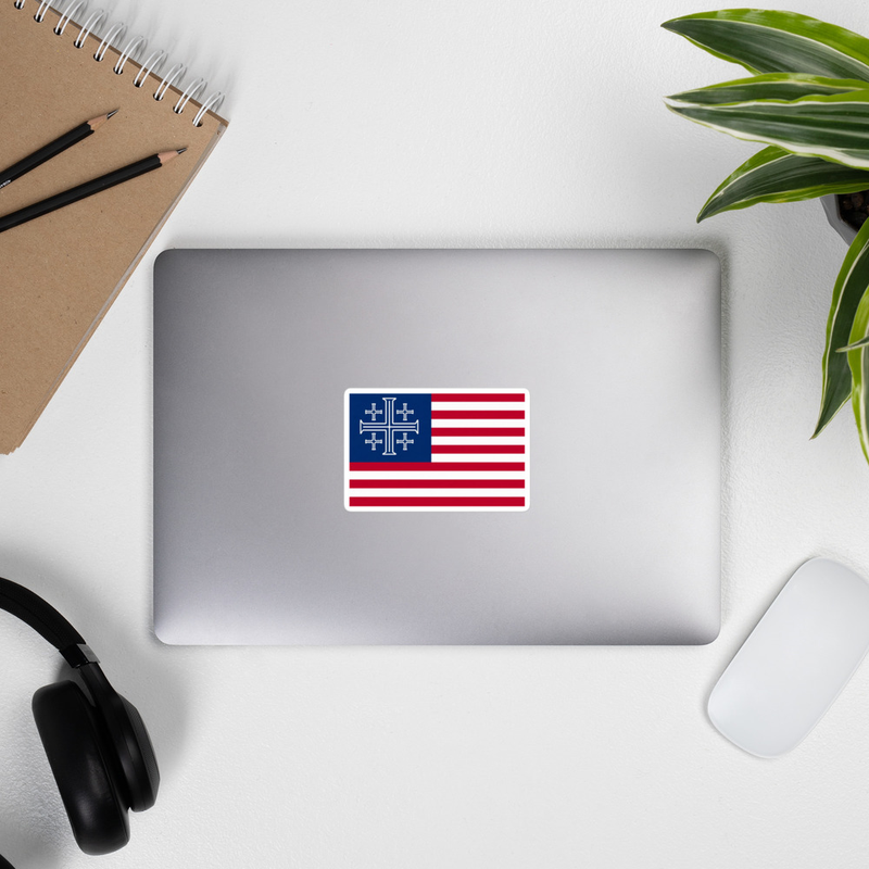 American Crusader Sticker