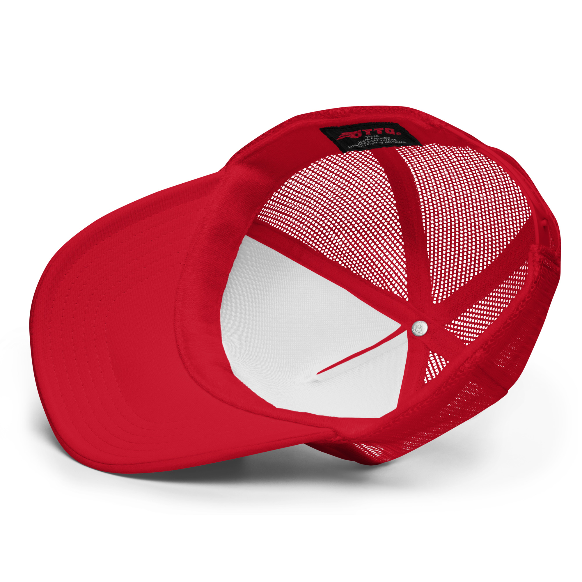 Charging Eagle Foam trucker hat - Red