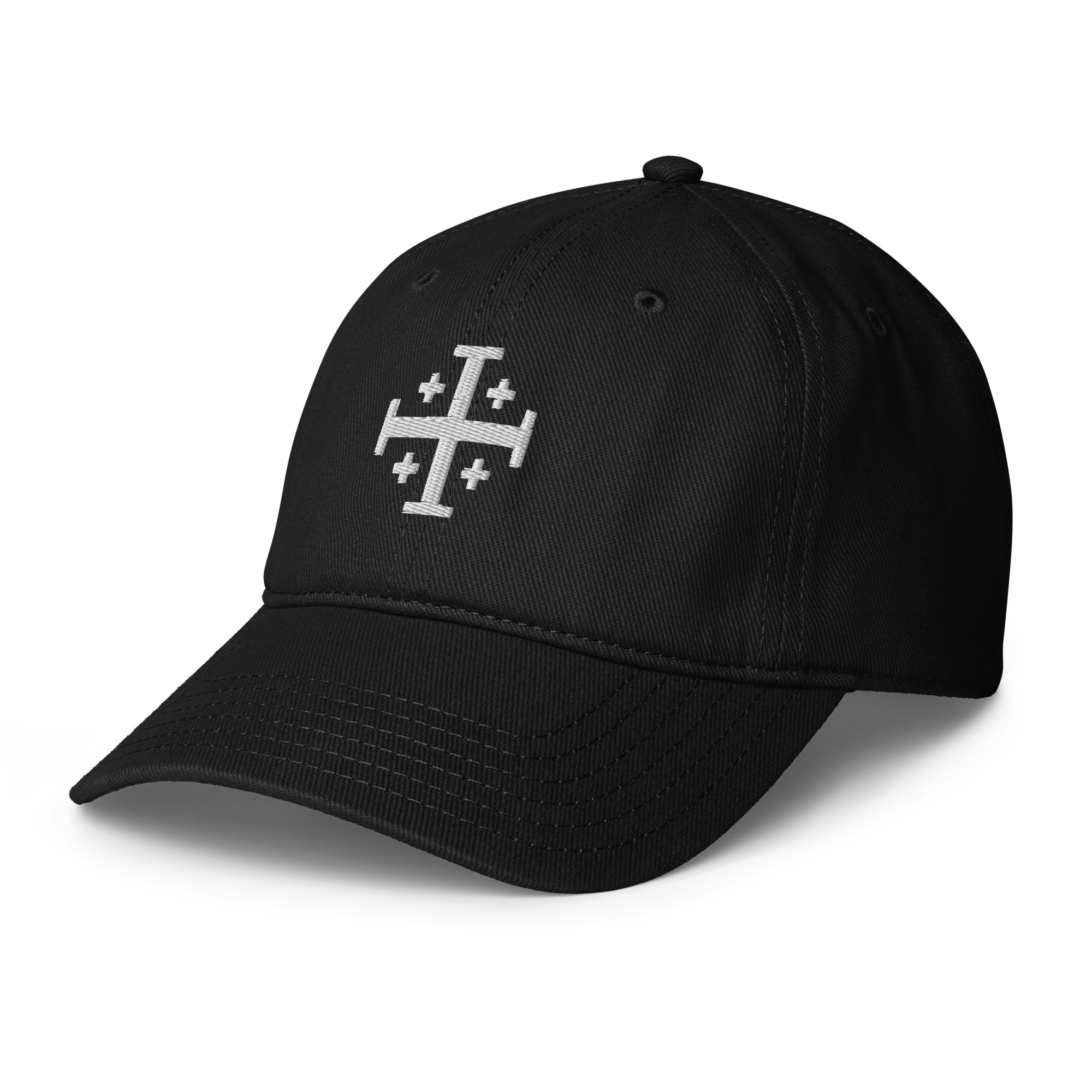 Crusader Dad Cap - Black