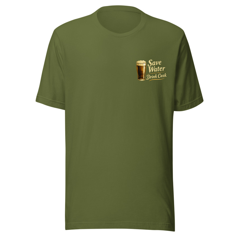Save Water Drink Cask Brewery Tee