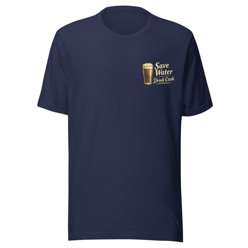 Save Water Drink Cask Brewery Tee
