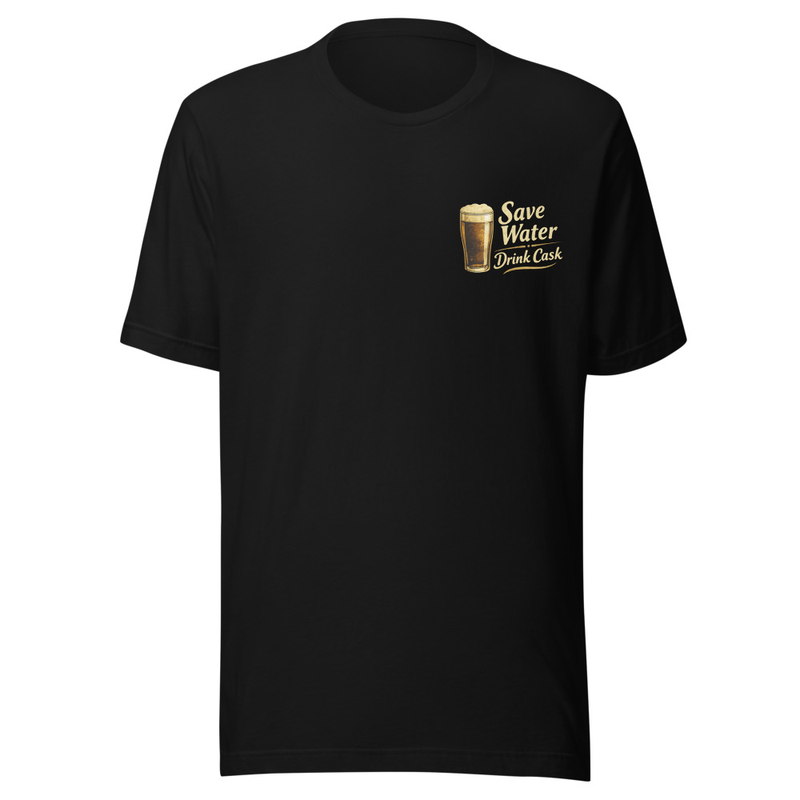 Save Water Drink Cask Brewery Tee