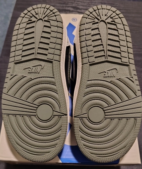 Nike Air Jordan 1 Retro Low OG SP Travis Scott (Olive Green) – Kids Sizes NBY