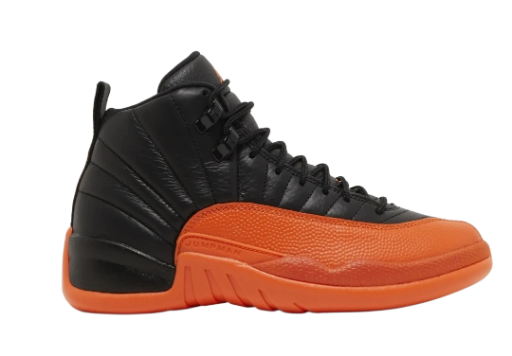 Jordan 12 Black & Orange Sneaker