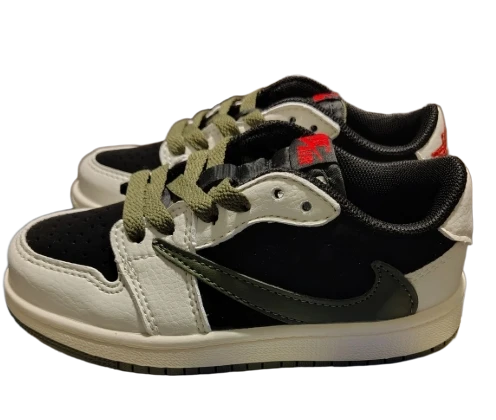 Nike Air Jordan 1 Retro Low OG SP Travis Scott (Olive Green) – Kids Sizes NBY