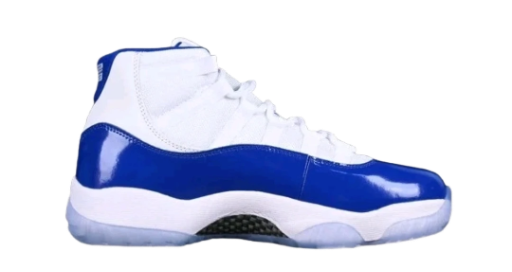 Jordan 11 Blue and White Sneakers Concept