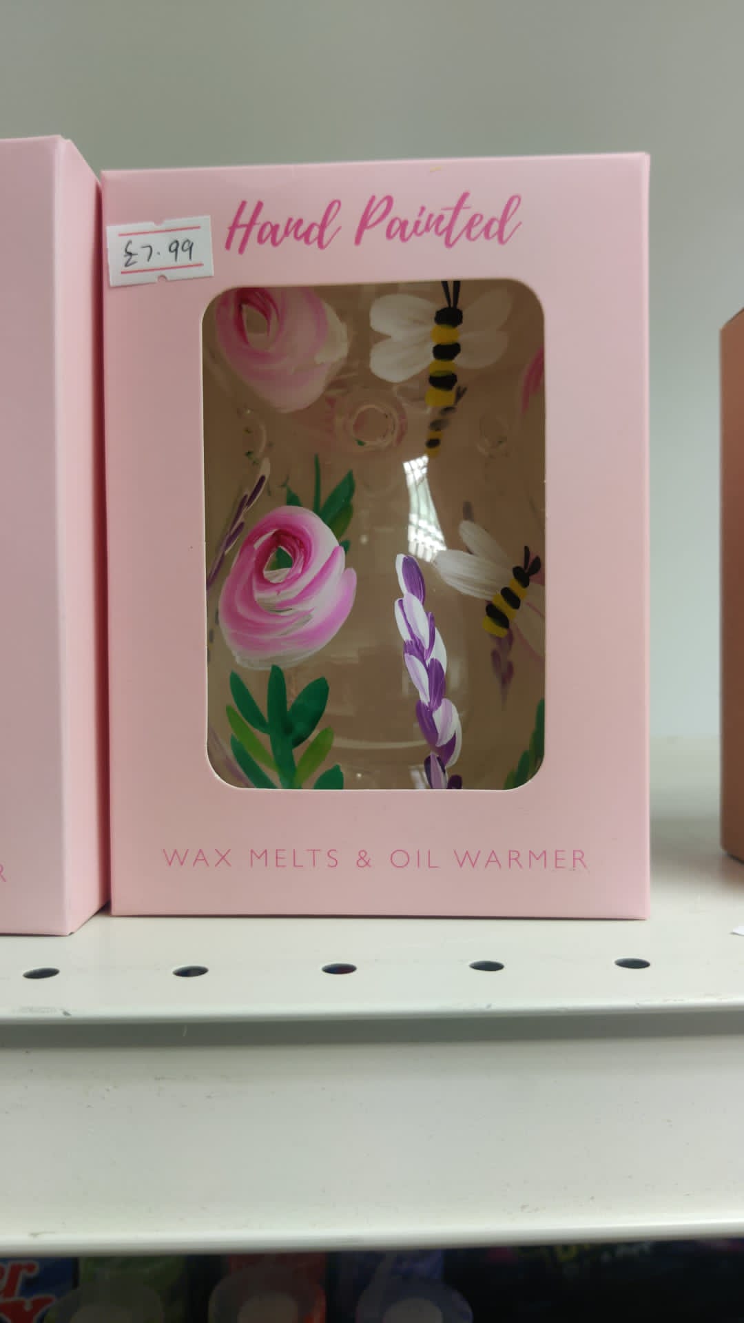 Hand painted wax melts & oil warmer