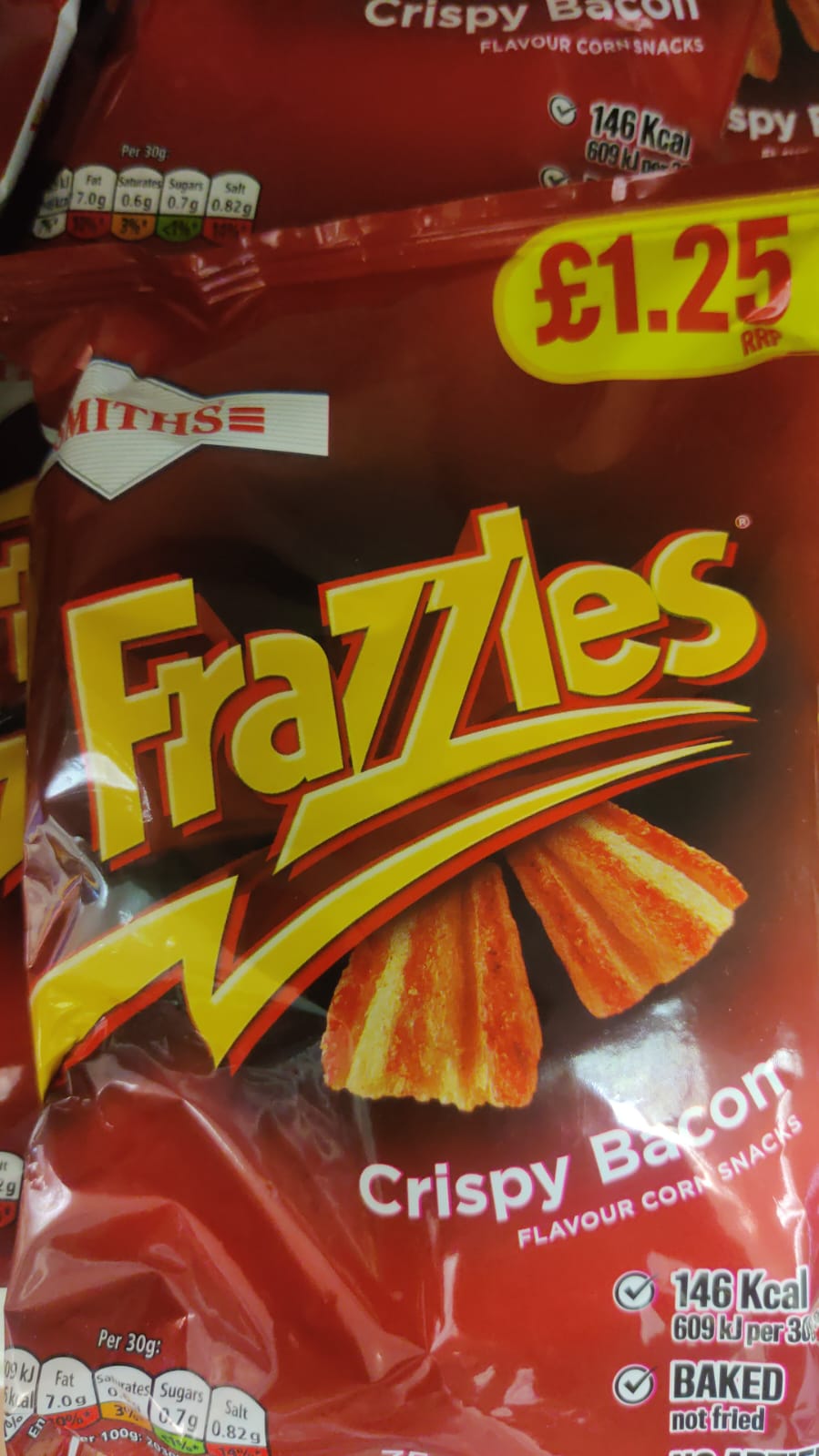 Frazzles crispy bacon