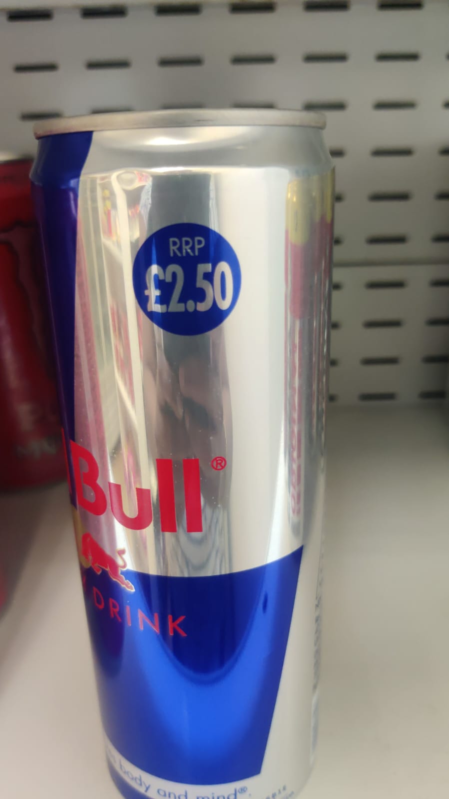 Redbull Energy Drink Can