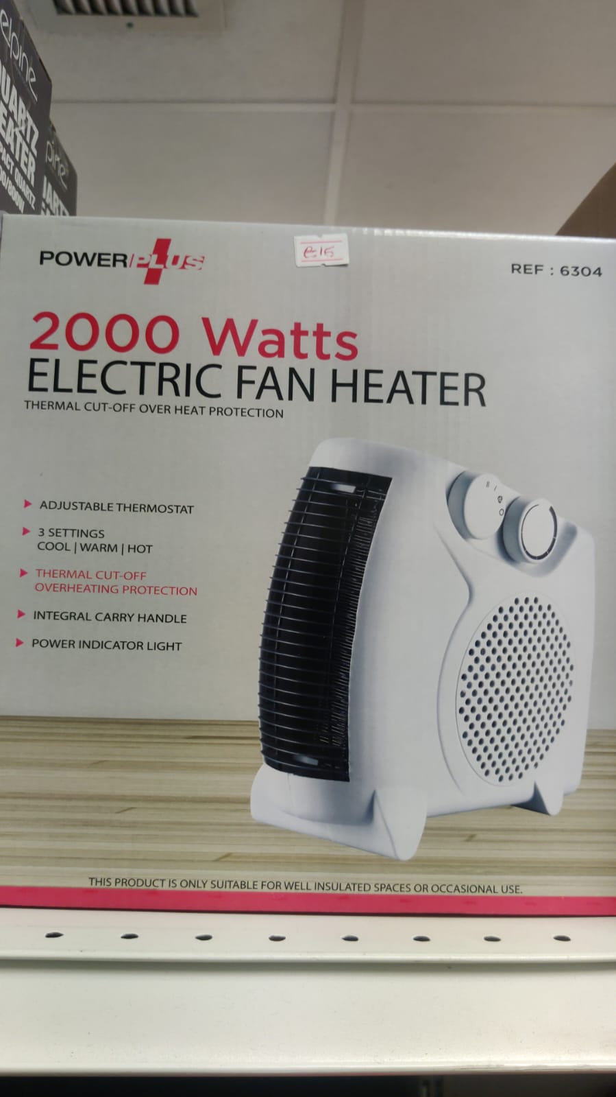 2000 watts Electric Fan Heater