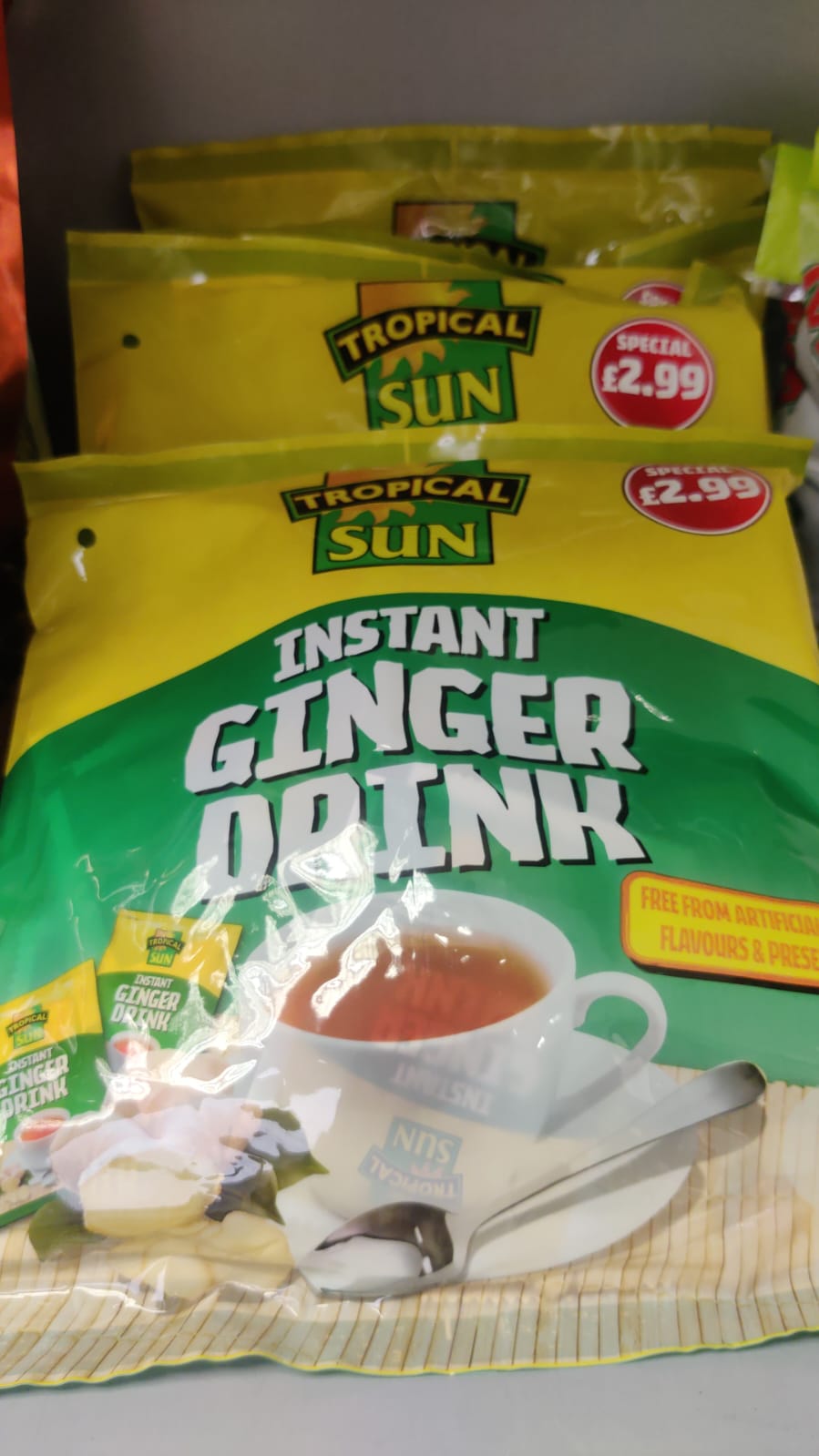 Instant Ginger Tea Drink