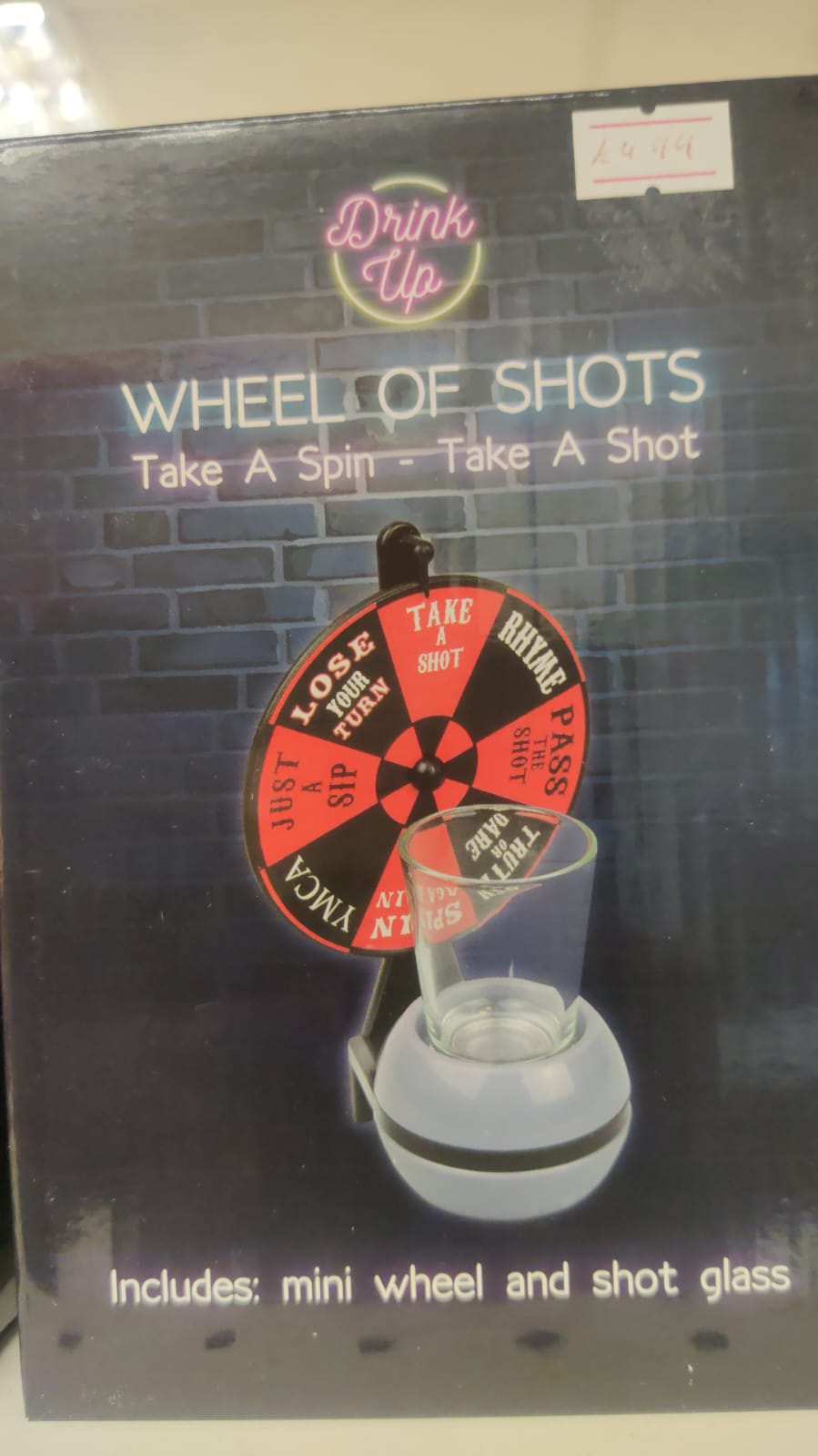 Wheel of shots