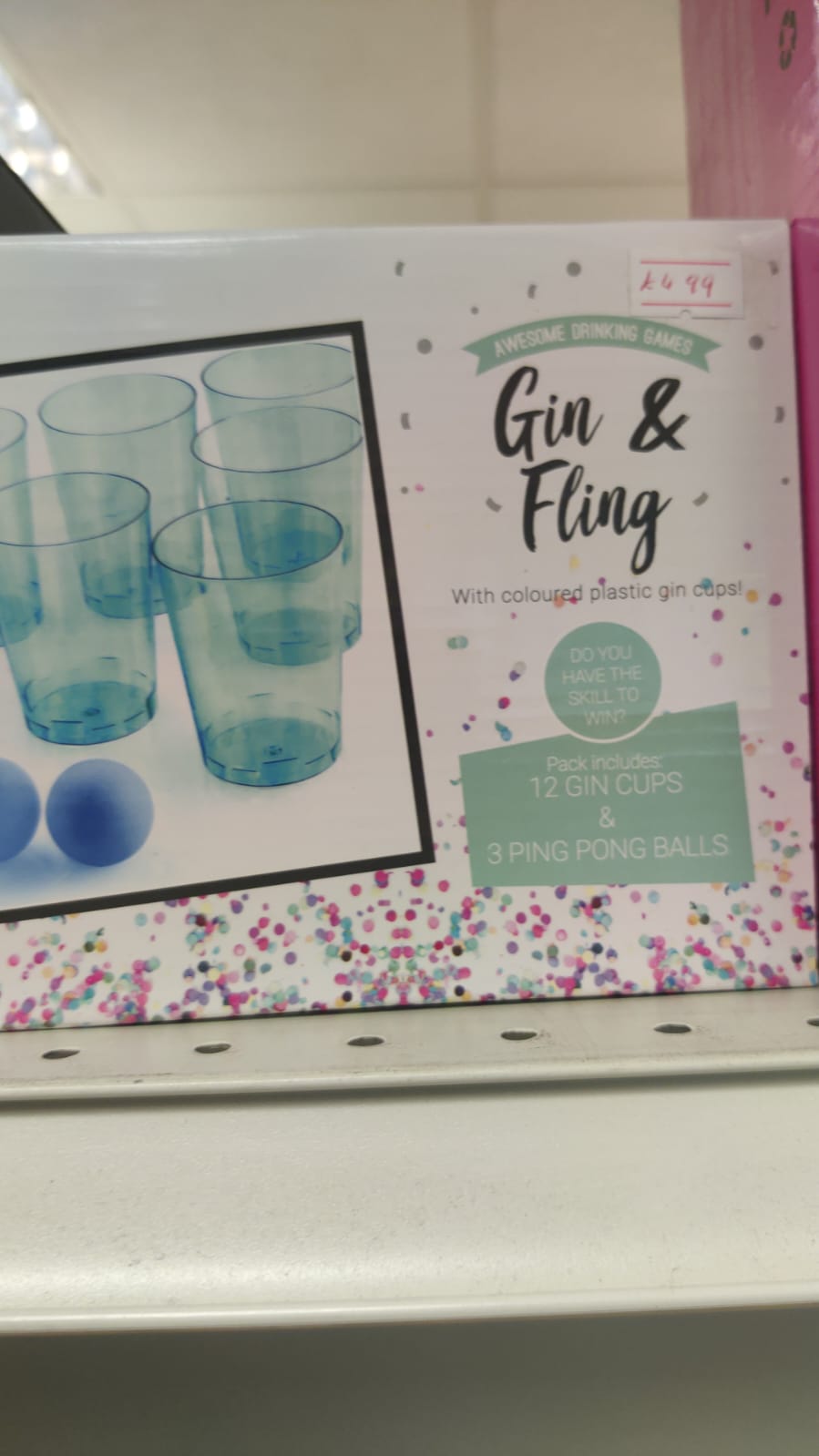 Gin & Fling Game Set