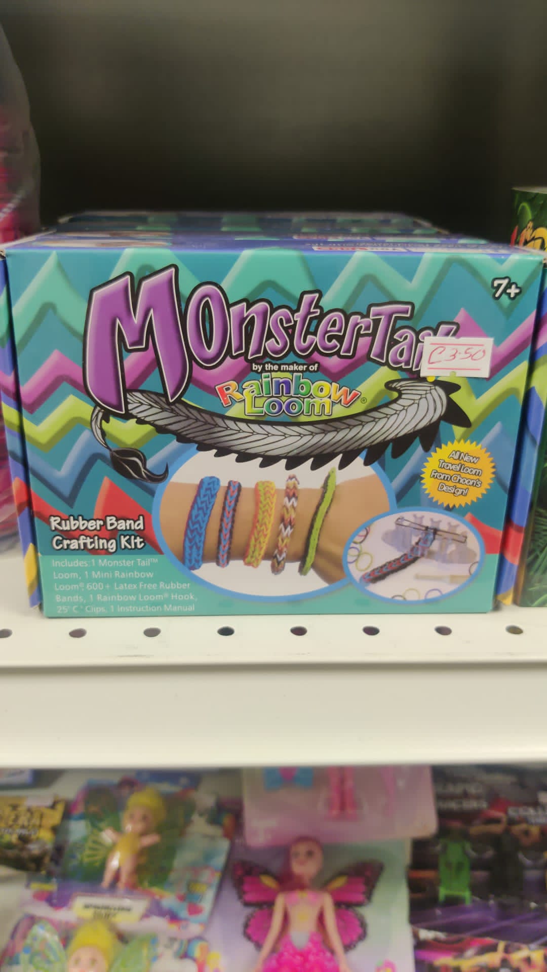 Monster Tail By Rainbow Loom