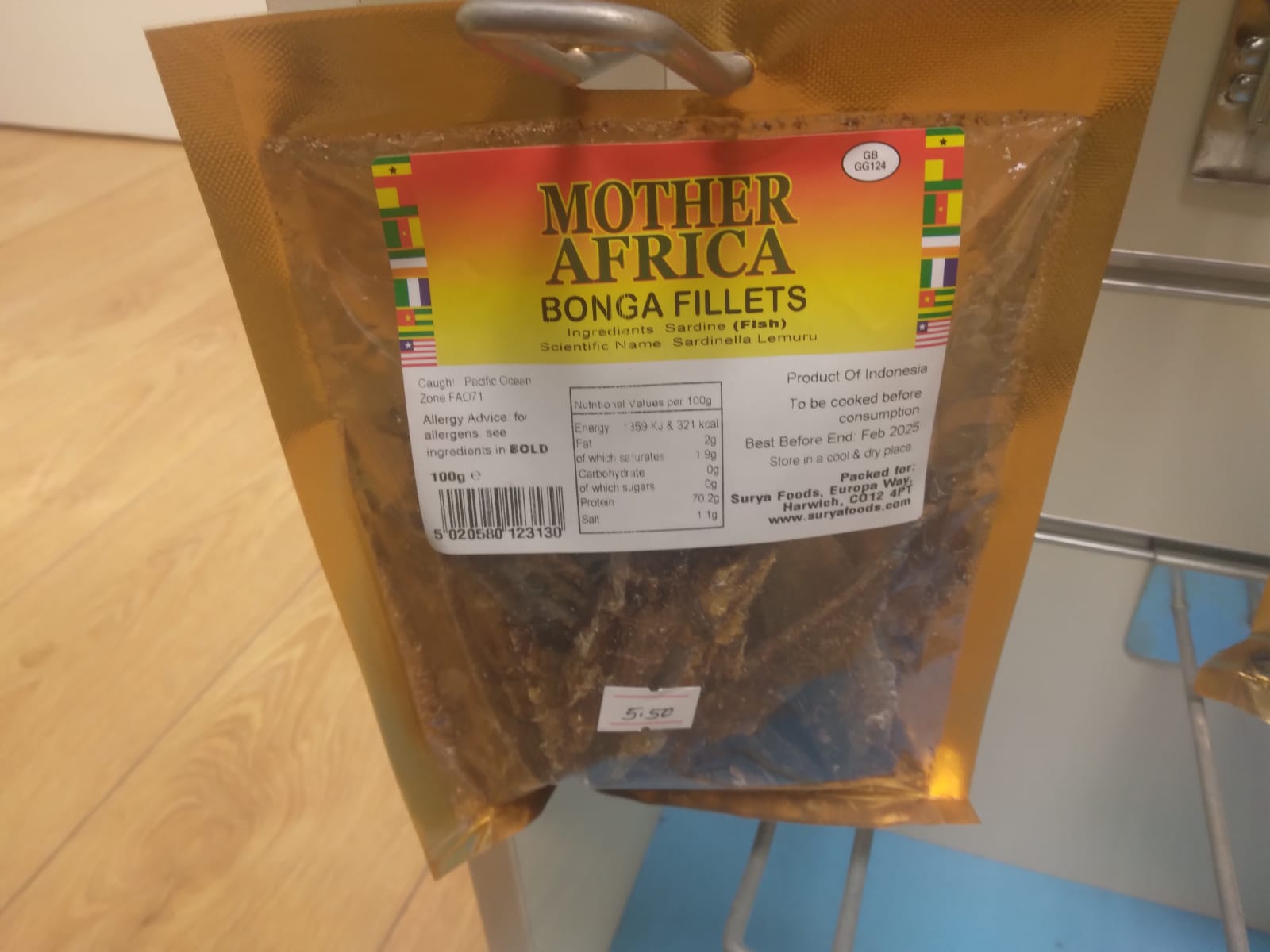 Mother Africa Bonga Fillets