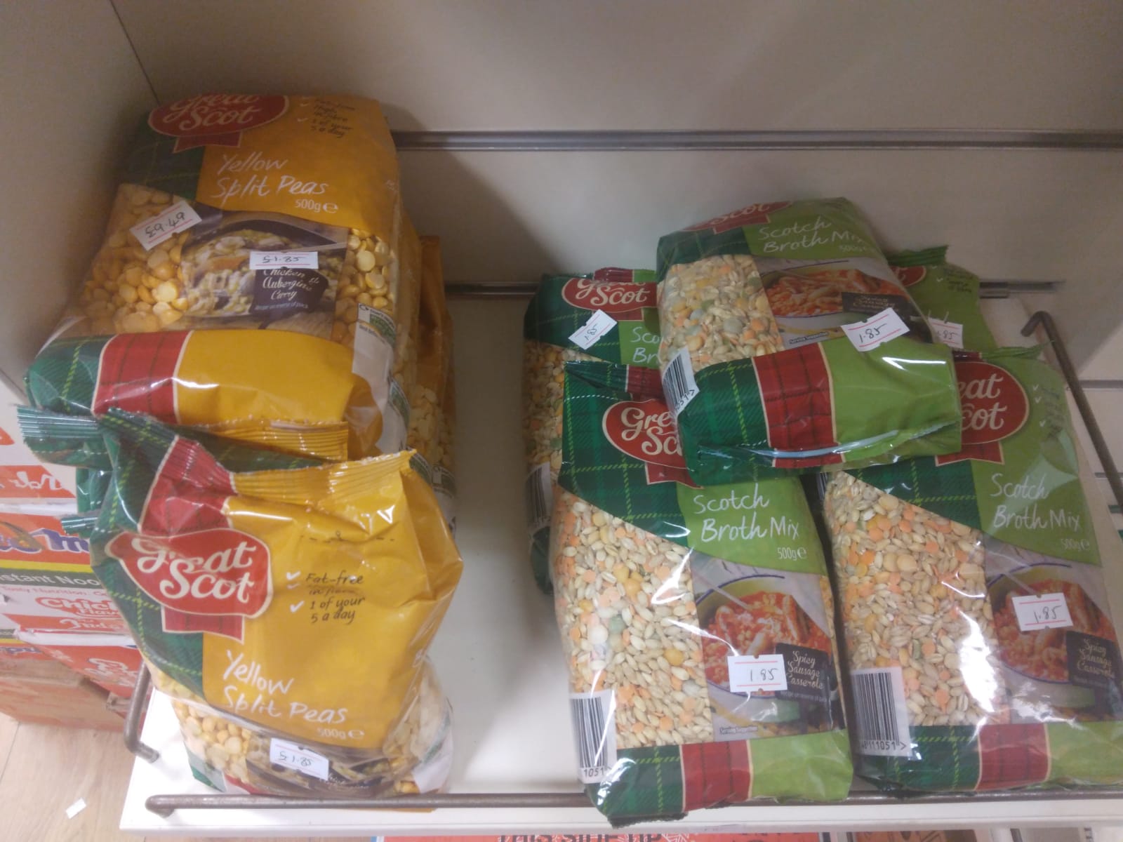 Great Scot Split Peas and Broth Mix