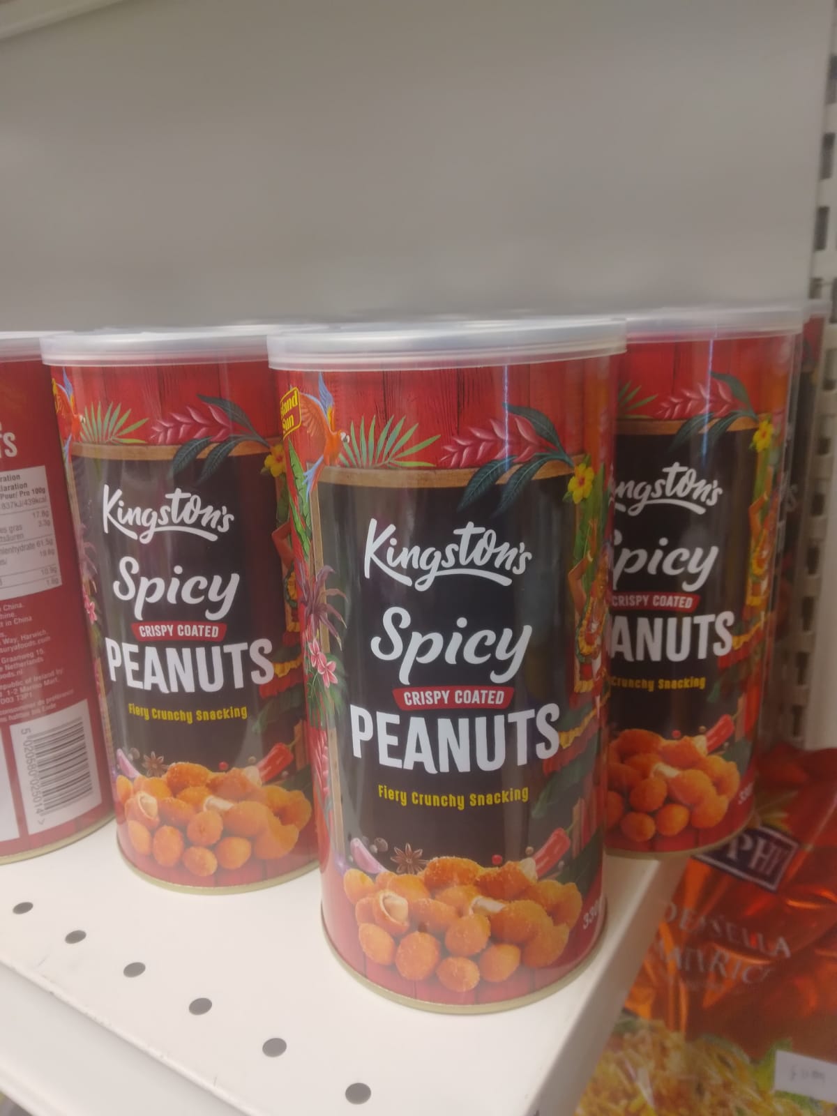 Kingston's Spicy Coated Peanuts