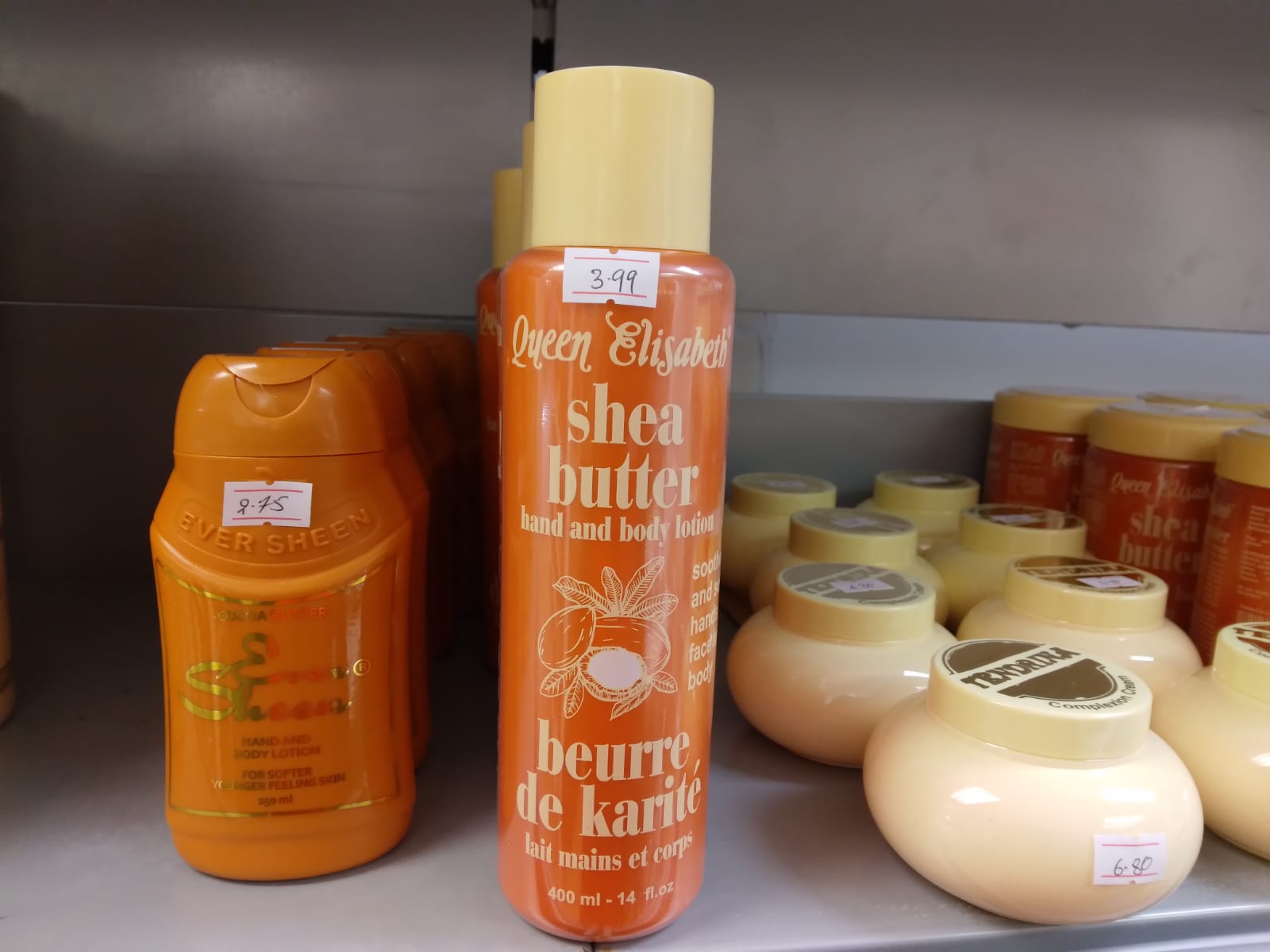 Queen Elisabeth Shea Butter Hand and Body Lotion