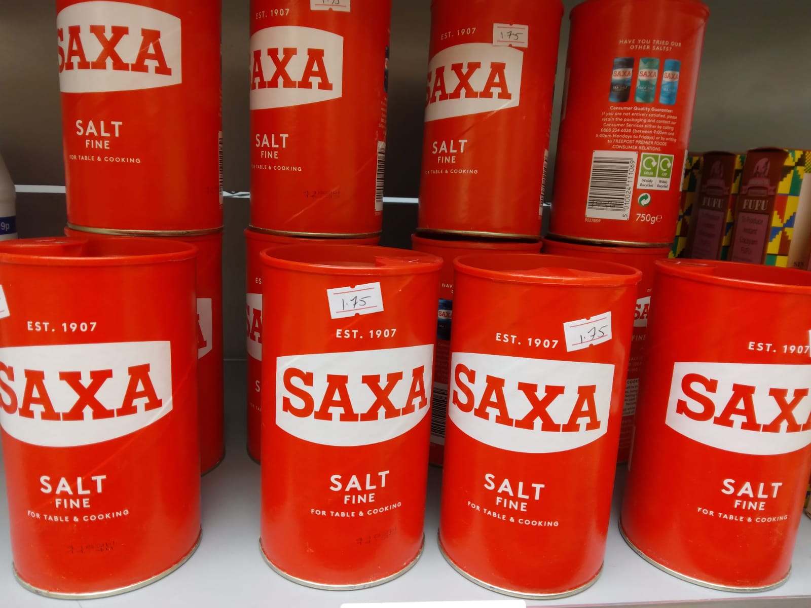 Saxa Salt Fine
