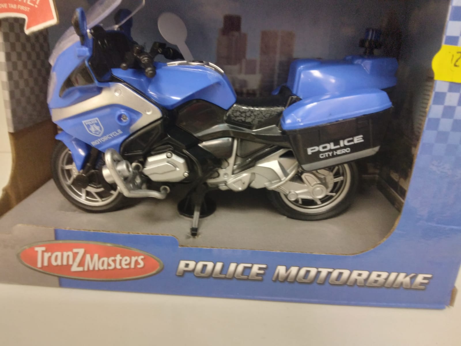 Police Motorbike Toy
