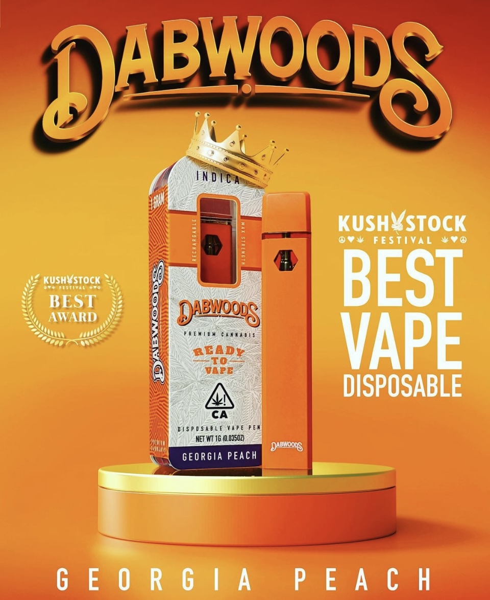 Dabwoods Georgia Peach Vape
